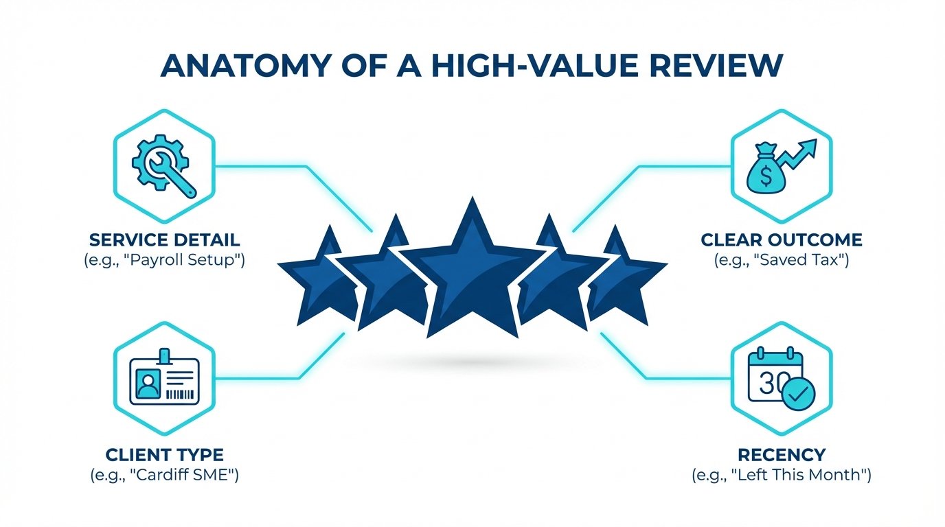 Anatomy of a high-value accountancy review that builds trust and helps a firm rank