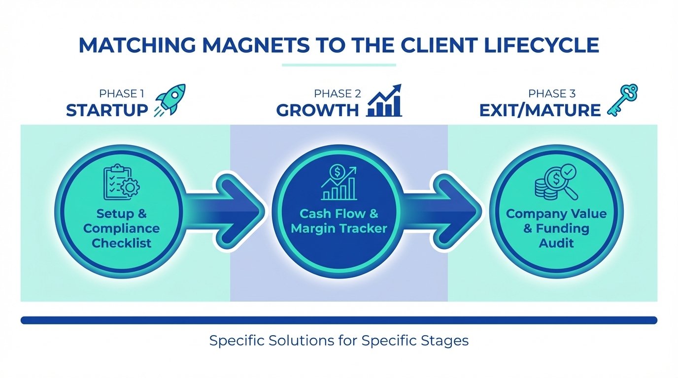 Lead Magnets for Accountants: A Complete UK Guide 2 Matching lead magnets to the right accountancy client profile