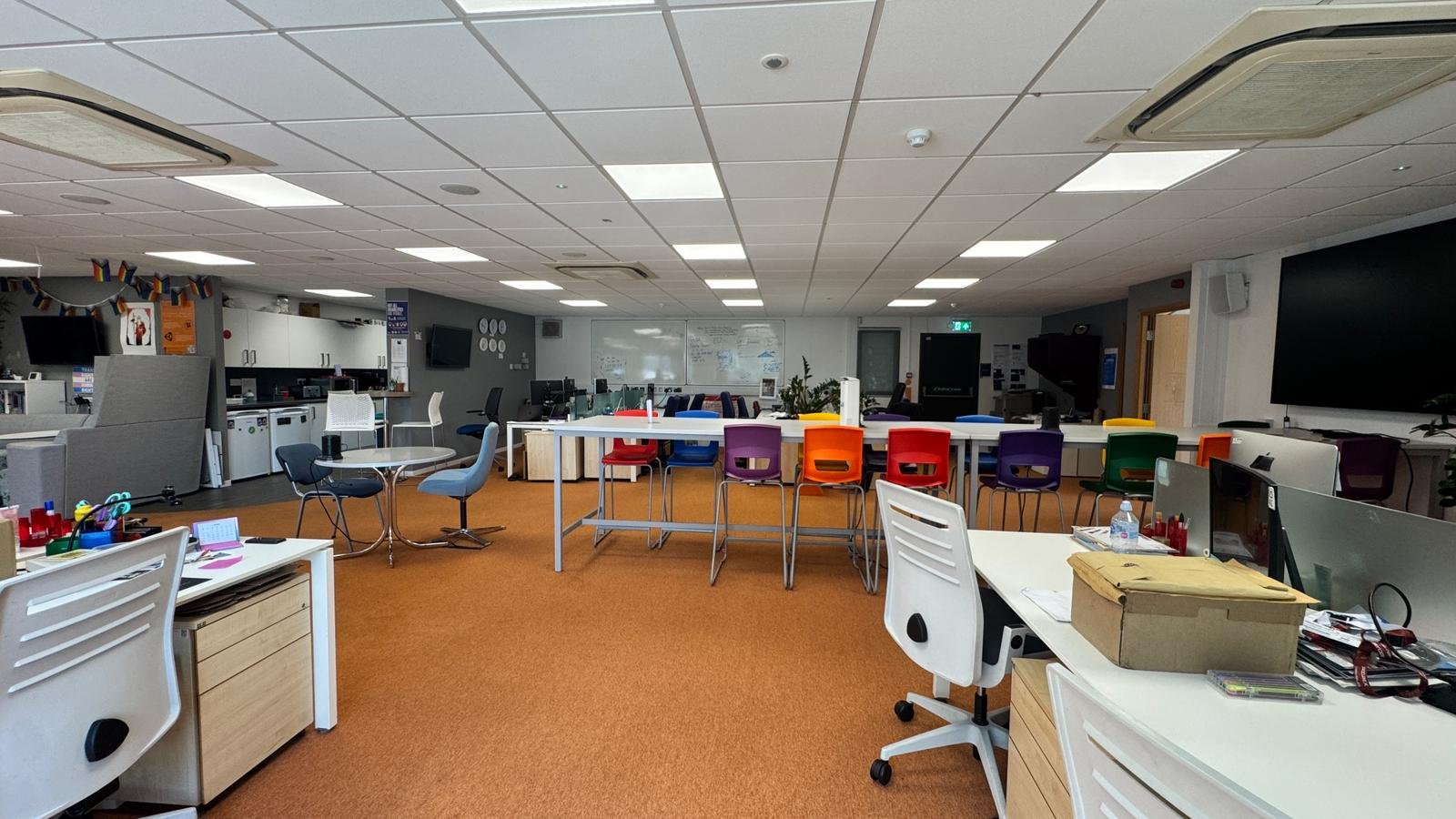 Meeting room at the True SEO studio in Cardiff