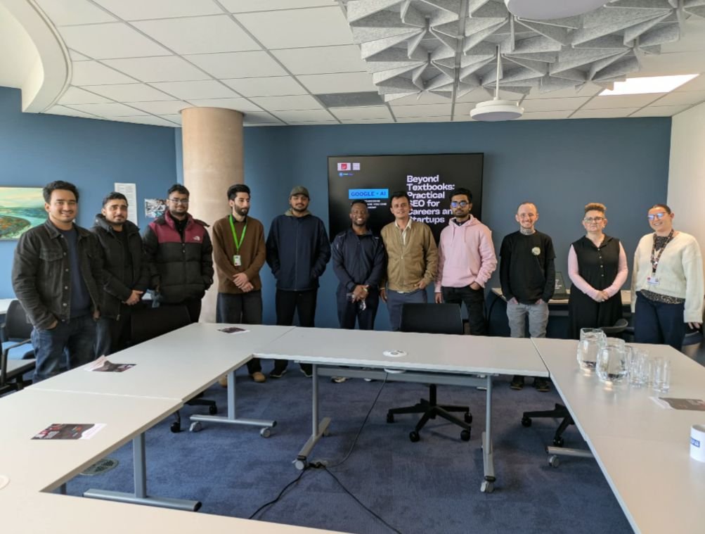 True SEO delivering an SEO workshop at the University of South Wales Newport campus