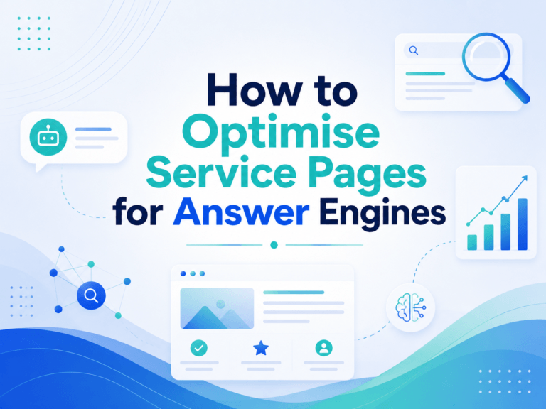 How to Optimise Service Pages for Answer Engines 3 How to Optimise Service Pages for Answer Engines