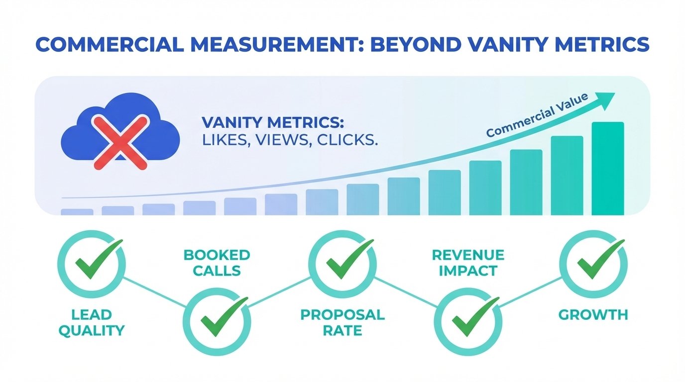 Marketing Strategy for Accountants: How to Build a B2B Growth System 5 Commercial measurement for accountancy marketing, tracking lead quality and proposal-to-close
