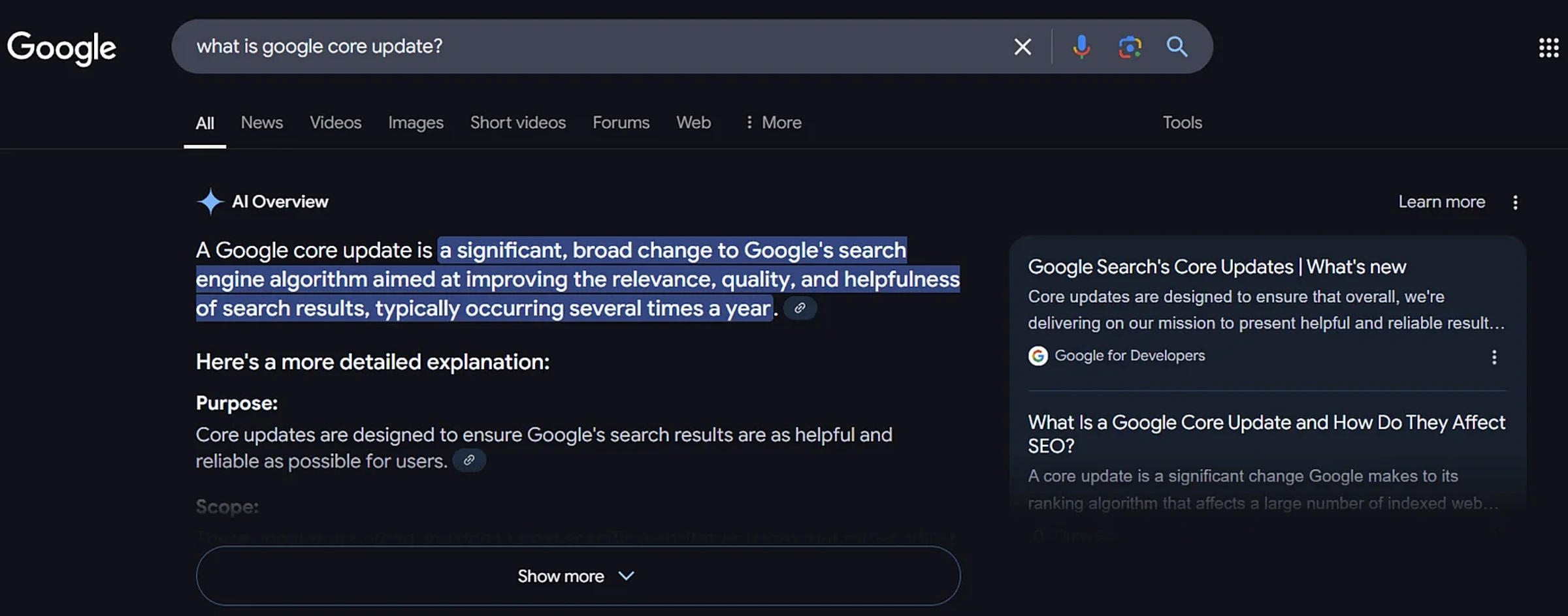 Google March 2025 Core Update | Impact, Recovery & Insights 5 Google generative search