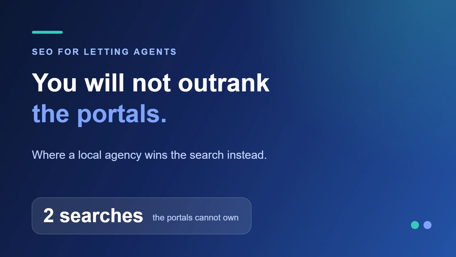 Best SEO Keywords for Local UK Accountancy Firms 8 You will not outrank the portals. — Where a local agency wins the search instead.